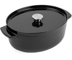 KitchenAid - KA-Ovalus troškintuvas - Onyx Juodas - 30 cm / 5,6 l