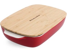 KitchenAid kepimo indo keptuvė su dangčiu laikymui