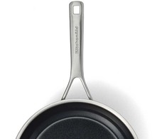KitchenAid - Daugkartinė keptuvė - sidabrinė - 20 cm