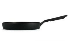 KitchenAid - Klasikinė kaltinė apvali keptuvė - juoda - 28 cm