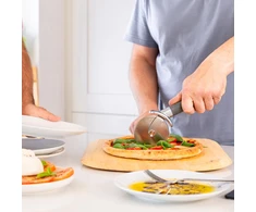KitchenAid peilis do krojenia pizzy Charcoal Pilkas