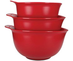 KitchenAid rinkinys iš 3 maišymo dubenėlių, Empire Raudona