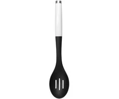 KitchenAid virtuvinis šaukštas su skylutėmis CLASSIC Baltas