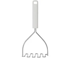 KitchenAid bulvių grūstuvė, porcelianinė, balta