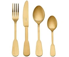 SOHO GOLD auksinių stalo įrankių rinkinys 16 vnt. / Mikasa