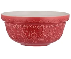 Misa keramikinė 21 cm 1,1L DECK THE HALLS Raudona / Mason Cash