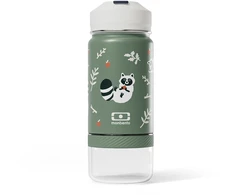 Monbento bidon termiczny Twisty Žalias Raccoon