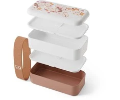 Monbento Original bento Priešpiečių dėžutė 1 l Rožinė Floral