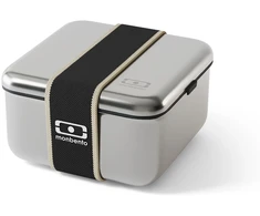 Monbento Priešpiečių dėžutė bento Sense 1L nerūdijantis plienas Juodas Onyx