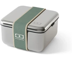 Monbento Priešpiečių dėžutė bento Sense 1L Natural Žalias