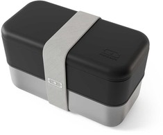 Monbento Sense Original bento Priešpiečių dėžutė 1.2L Noir Onyx
