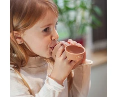 Monbento silikonowa tubka na musy vaikams Yummy 150 ml Rožinė Blush