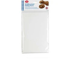 Silikonizuotas kepimo popierius 20 vnt - stačiakampiai / Tala