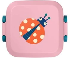 Priešpiečių dėžutė vaikams Rikko Poppy Flamingo LADYBUG / Amuse