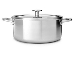 KitchenAid - Daugkartinis puodas su dangčiu - sidabrinis - 24 cm