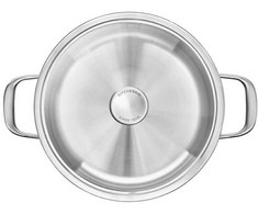 KitchenAid - Daugkartinis puodas su dangčiu - sidabrinis - 24 cm