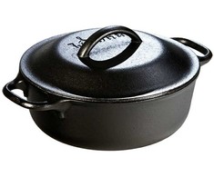 Lodge OLANDIJOS ORKALINĖ ketaus puodas 1,9 L / Namelis