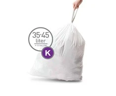 Simple Human Šiukšlių maišai 20 vnt - dydis K 35-45L / paprastas žmogus