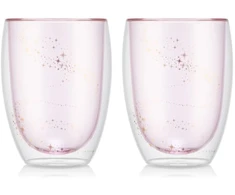 Disney Mickey Pavina dvigubos sienelės stiklinės 350 ml 2 vnt. Bodum