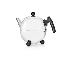 Bredemeijer arbatinukas Bella Ronde 1,5l inox / juodas 1305Z