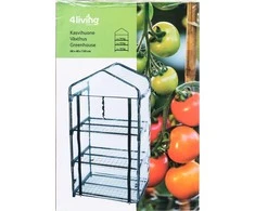 3 lentynų "4Living" šiltnamis, juoda
