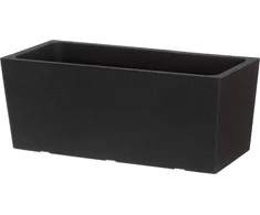 4Living Termo vazonas „Terde“, 55 cm, juodos spalvos