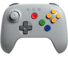 8BitDo 64 Bluetooth Belaidis Pultelis | Pilkas