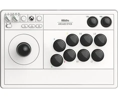 8BitDo Arcade Stick, skirta Xbox ir asmeniniam kompiuteriui (baltas)