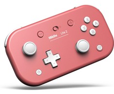 8BitDo Lite 2 belaidis pultelis (Rožinis)