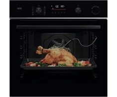 AEG TR6PB531SB 6000 SenseCook SteamCrisp kombinuota orkaitė, juoda