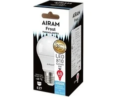 Airam LED šaldiklis, E27, 4000K, 810 lm, opalas