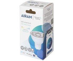 Airam SmartHome prožektorius, GU10, 400 lm, derinamas baltas, WiFi