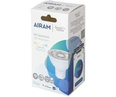 Airam SmartHome prožektorius, GU10, 400 lm, derinamas baltas, WiFi