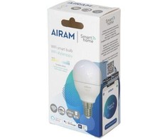 Airam SmartHome reklaminė lempa, E14, opalas, 470 lm, derinama balta, WiFi