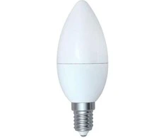 Airam SmartHome žvakių lempa, E14, opalas, 470 lm, derinama balta, WiFi