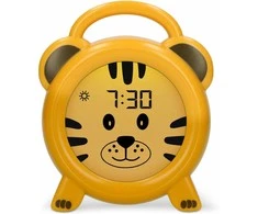 Naktinė lemputė su žadintuvu, miego treniruoklis Alecto BC100TIGER