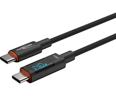 Kabelis USB Ansmann Ansmann USB-C/USB-C kabelis 120cm > 140 W Galia Del. 1700-0176