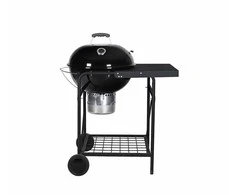 Anton Oliver Fire 57 cm emaloitu hiiligrilli sivupöydällä