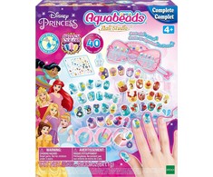 Vaikiškas nagų dekoravimo rinkinys Epoch Aquabeads Disney Princess