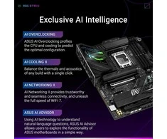 Pagrindinė plokštė ASUS ROG STRIX Z890-F GAMING WIFI LGA1851 DDR5 ATX MB