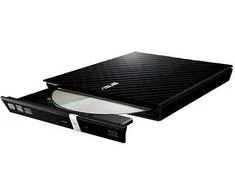 Asus SDRW-08D2S-U LITE - išorinis plonas DVD +/- RW diskas, juodas