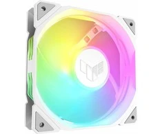 ASUS TUF GAMING TR120 ARGB REVERSE 1-pack Baltas Kompiuterio dėklas Oro vėsintuvas 12 cm