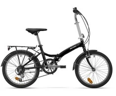 Atala Zeno 20 6-v -taittopyörä, musta