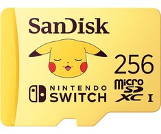 Atminties kortelė „Nintendo Switch“ „Micro SDXC“ 256 GB, 10 klasės UHS-I/U1 (SDSQXAO-256G-GN6ZK) kortelė, SanDisk