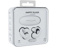 Polaroid „Happy Plugs Clip“ belaidės atviros ausinės (baltos)