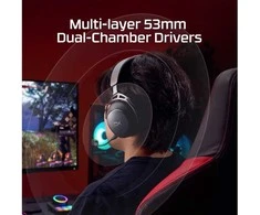 Ausinės HyperX Cloud Alpha 2 Juoda (AJ5C7AA)