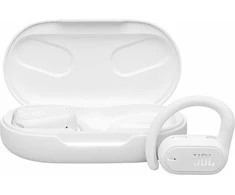 Belaidės ausinės JBL Soundgear Sense, Baltos