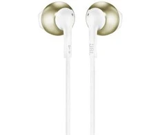 JBL Tune 205 In-Ear Ausinės su laidu Auksinė EU
