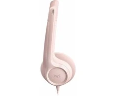 Ausinės Logitech H390 -kuulokemikrofoni, roosa