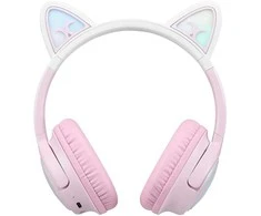 Ausinės ProCaster Meow 2.0 kuulokkeet mikrofonilla, vaaleanpunainen
